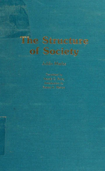 The structure of society